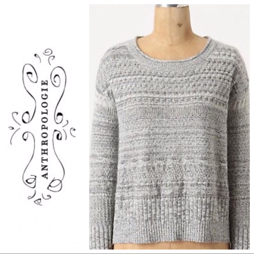 Anthropologie Sparrow Wool Blend Sweater